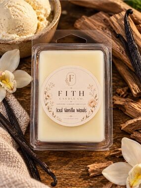 Iced Vanilla Woods 100% Organic Soy Artisan wax melts